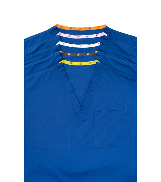 Medical Health Professionals Royal Blue Scrubs Set Unisex Men/Women 2 piece