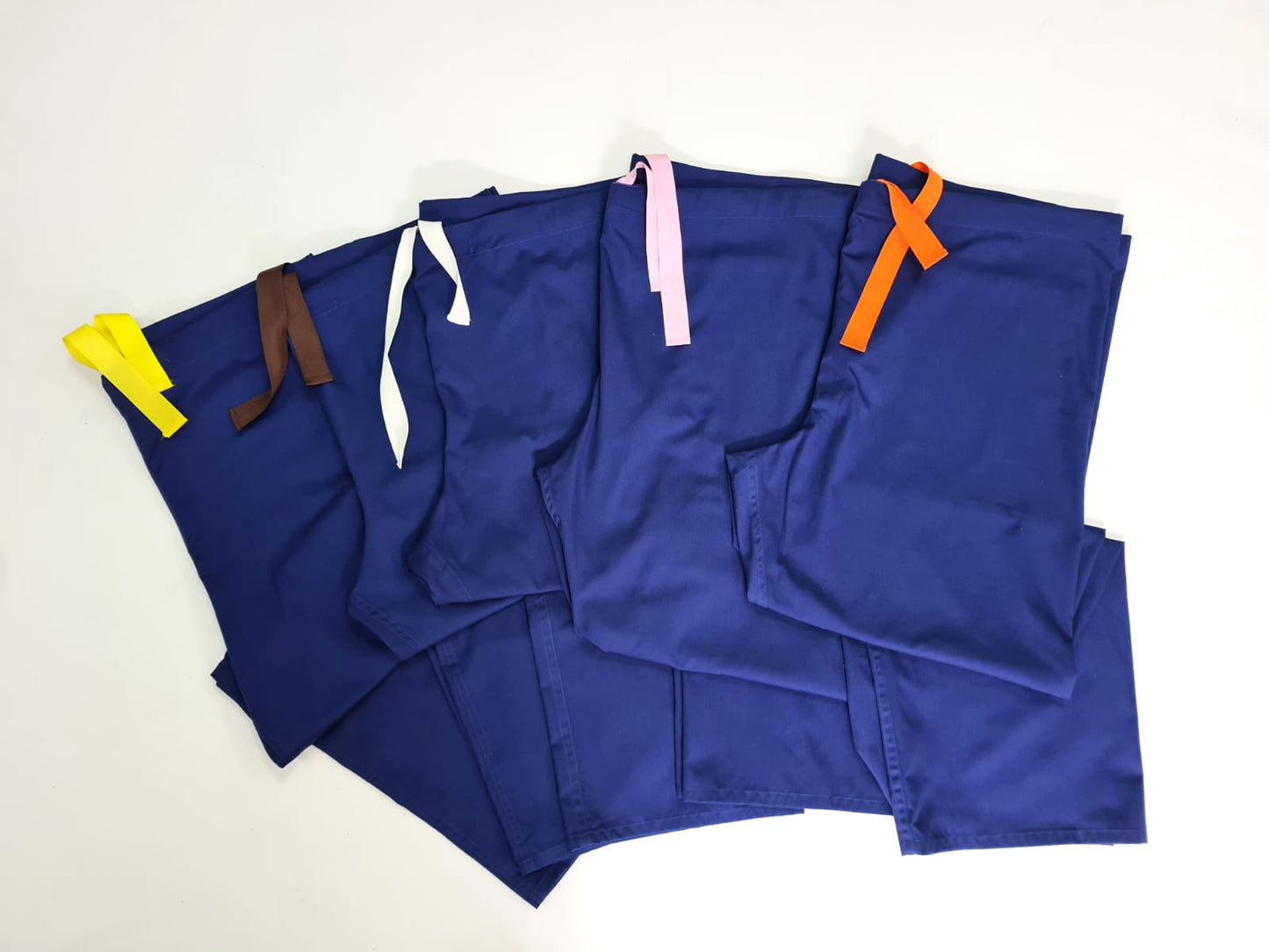 Medical Health Scrub Drawstring Royal Blue Trousers Unisex Men/Women