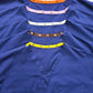 Medical Health Scrubs Blue Short Sleeve V neck Top Unisex Men/Women