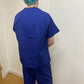 Medical Health Scrub Drawstring Royal Blue Trousers Unisex Men/Women