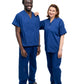 Medical Health Professionals Royal Blue Scrubs Set  Unisex Men/Women 2 piece