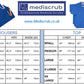 Medical Health Scrubs Blue Short Sleeve V neck Top Unisex Men/Women