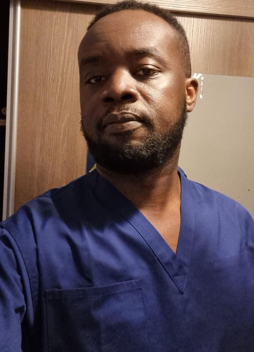 Medical Health Professionals Royal Blue Scrubs Set  Unisex Men/Women 2 piece