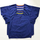 Medical Health Scrubs Royal Blue Short Sleeve V neck Top Unisex Men/Women